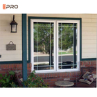 Double Glass Aluminum Casement Windows With Screen Acoustic Insulation