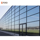 Building Materials Invisible Aluminum Curtain Wall Outdoor Planning Spider Curtain Glass Wall
