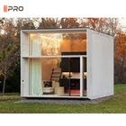 Steel Tiny Prefab House Fer 4 Bedrooms Luxury Prefabricated Homes