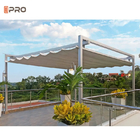 Gazebos Aluminum Retractable Pergola Awning Automatic Folding Roof Sun Shading For Outdoor Patio