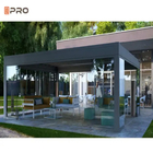 Rodent Proof Modern Aluminum Pergola Luxury Garden Gazebo Pavilion Opening Closing Roof