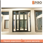 2.0mm Thickness Aluminum Sliding Windows Sash Windows Materials With Screen Balcony Double Glass