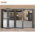 Modern Aluminum Folding Door System Elevator Folding Plexiglass Door