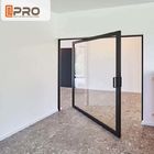 Outward Opening Entry Pivot Doors Thermal Insulated Aluminum Frame modern pivot door Pivot front door