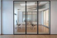 ISO Modern Half Height Glass Cubicle Dividers  , Boss Office Partition Wall