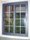 Sound And Thermal Insulation Aluminium Horizontal Sliding Window  Easy To Install office sliding glass window
