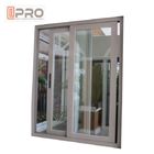 Sound And Thermal Insulation Aluminium Horizontal Sliding Window  Easy To Install office sliding glass window