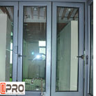 Hurricane Proof Aluminum Bifold Windows For House Projects Customized Size frameless folding glass window bi-fold window