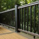 20mm stair handrail Forging Aluminum Balcony Railing Iron Stair Balusters