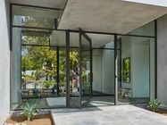 6A 27A Aluminum center pivot glass doors For Modern House
