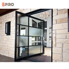 Modern Exterior Entry Swing Open T5 Aluminum Pivot Doors
