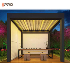 Motorzied Powder Coated Modern Electric Pergola Roof For Garden