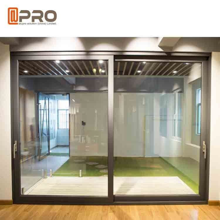 Durable Aluminium Sliding Glass Doors Anodized Surface Finishing Sliver Color Pocket Slide Door Room - Sliding Glass Door Hard To Slide Durable Aluminium Sliding Glass Doors Anodized Surface Finishing Sliver Color Pocket Slide Door Room - Sliding Glass Door Hard To Slide