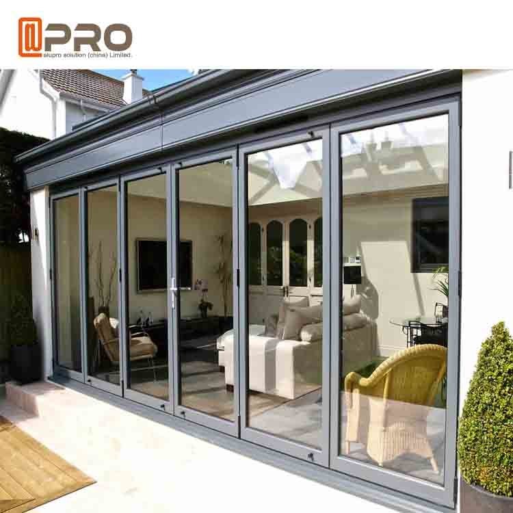 Triple Glazed Aluminium Bifold Doors Thermal Break Lowe Sound