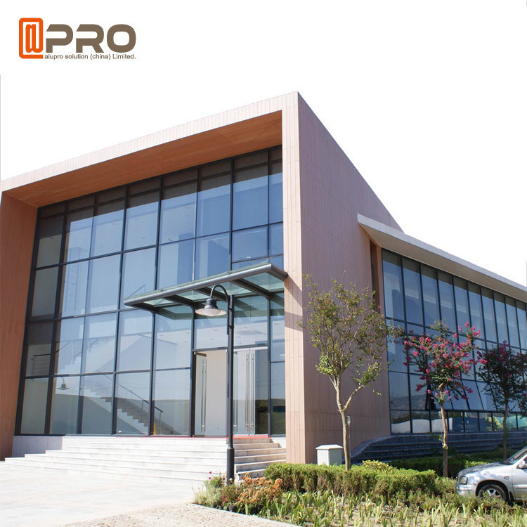 Building Aluminum Profile Double Tempered Glass Exterior Building Aluminum Profile Double Tempered Glass Exterior