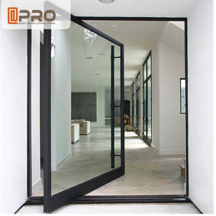 Standard Aluminum Profile Residential Entry Doors / Front Pivot