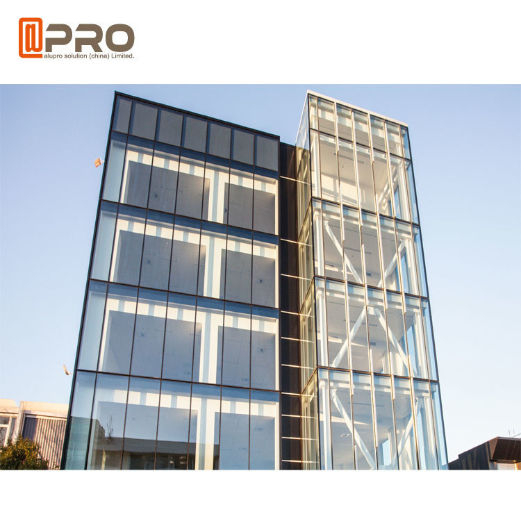Facade Reflective Glass Invisible Aluminium Curtain Wall Facade Reflective Glass Invisible Aluminium Curtain Wall