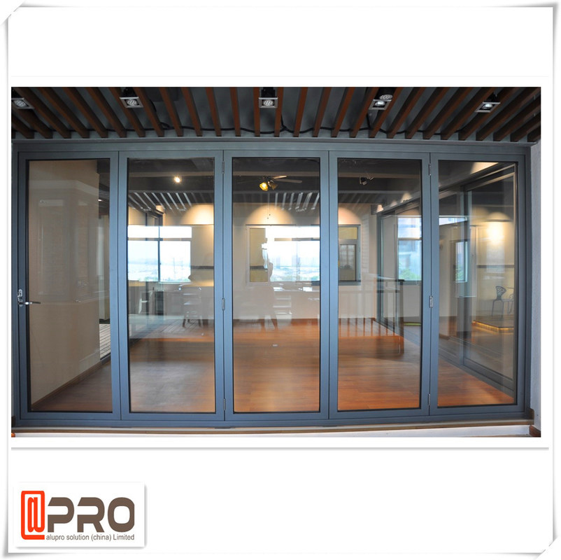 Modern Design Aluminium Folding Stacking Doors For Residential House
