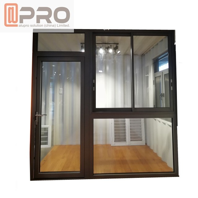 Custom Residential Aluminium Hinged Doors , Single Casement Bulletproof