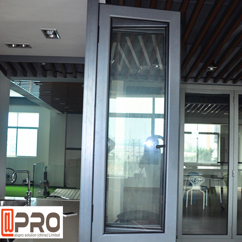 Horizontal Crank Out Windows With Folding Cranks For Casement Double bi