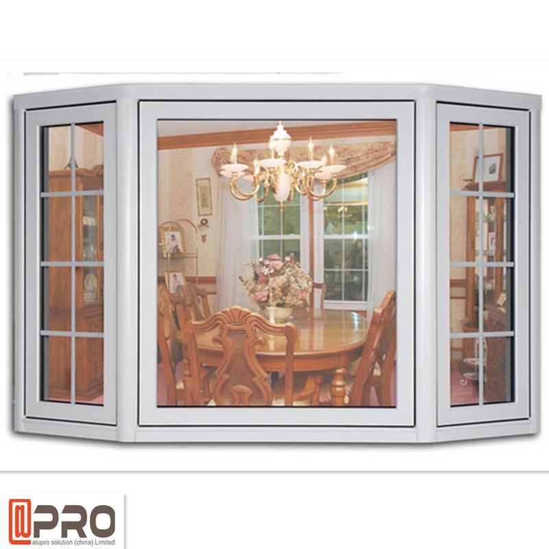 Modern Custom Horizontal Casement Storm Windows / Aluminium House