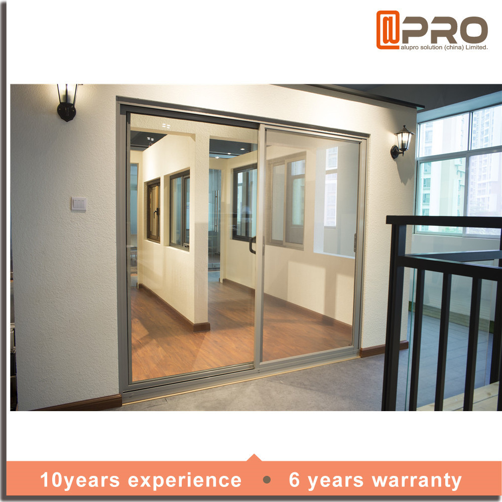 Multi Color Aluminium Sliding Glass Doors For Living Room With