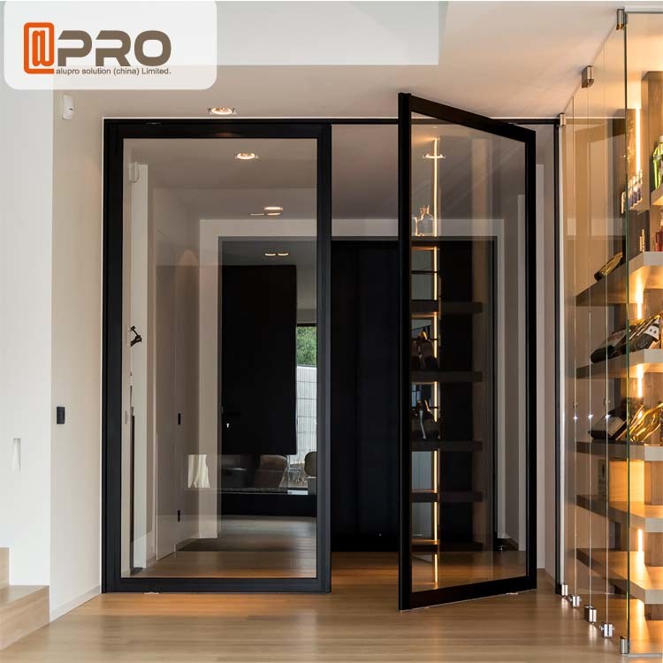 Interior Pivot Revolving Modern Entry Doors Commercial Aluminium Glazing Entrance Pivot Door Pivot Door Modern Exterior