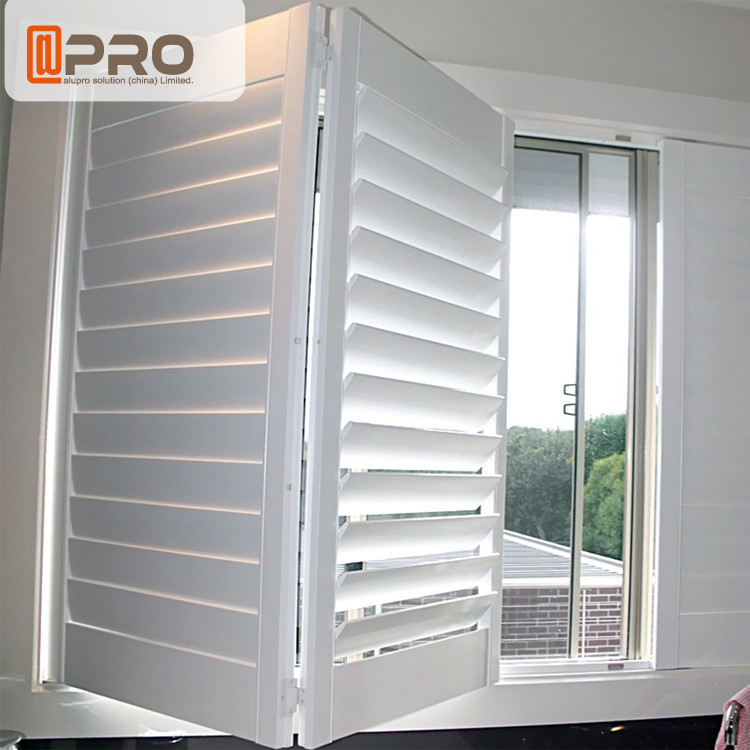 Economic And Durable Aluminum Alloy Plantation Shutters Vertical Sun