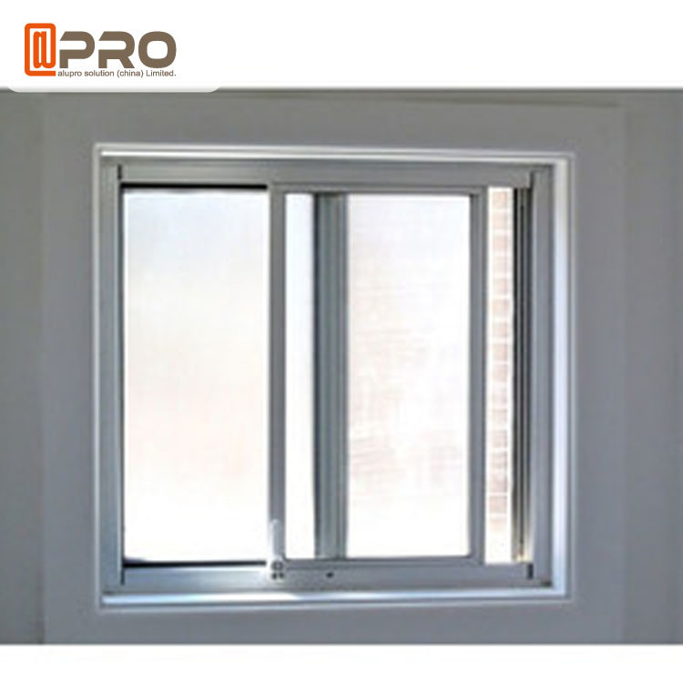 Simple Modern House Aluminium Vertical Sliding Windows Balcony Curtain Vertical Sliding Aluminium Window Glass Sliding
