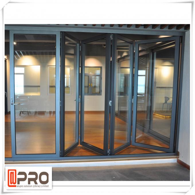 Modern Design Aluminium Folding Stacking Doors For Residential House