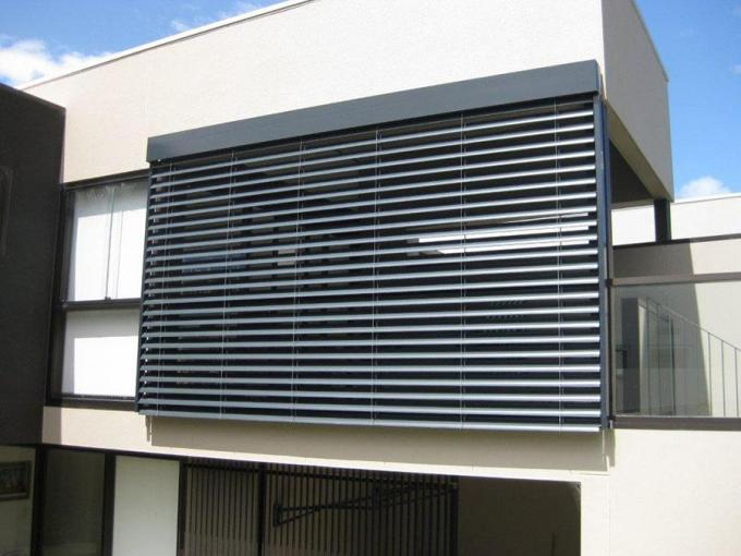 Building Shutters Aluminium Sun Vertical Shade Louvres