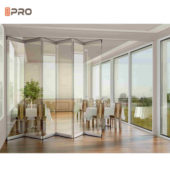 Aluminum Screen Sliding Bi Folding Garage Door