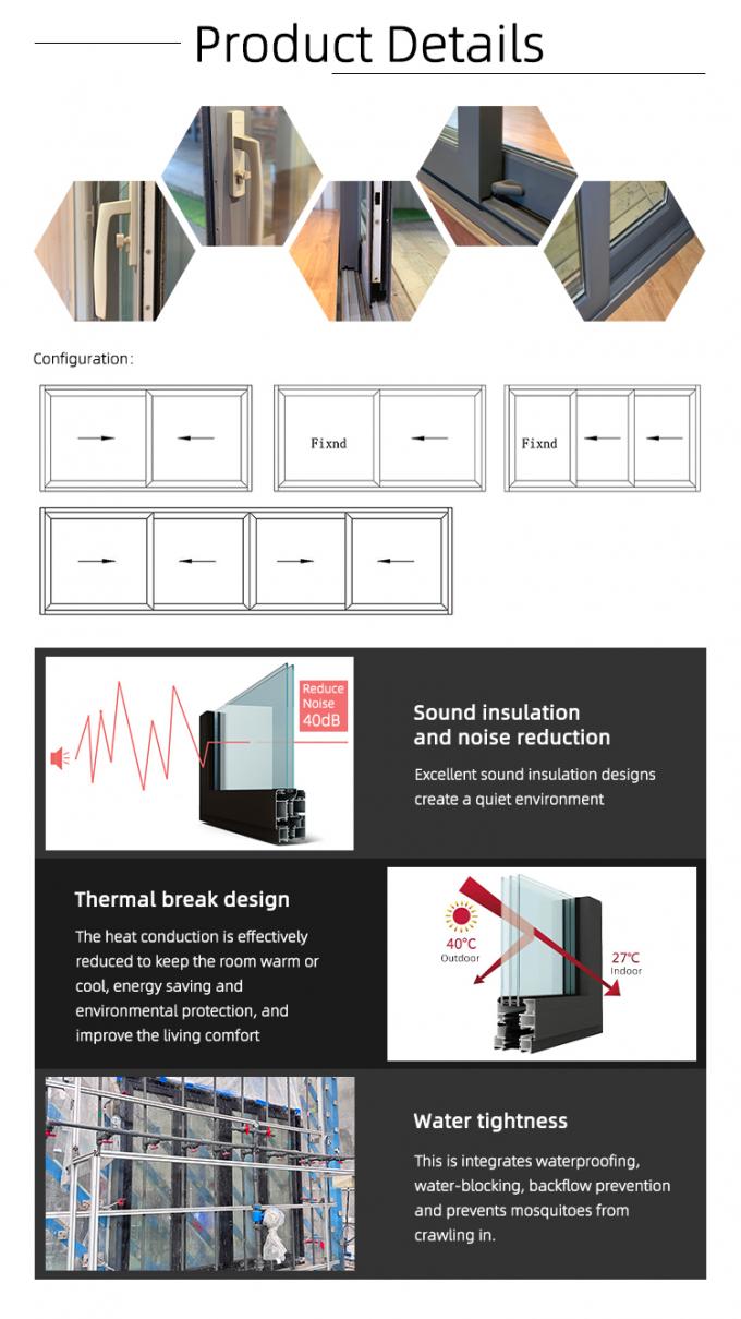 Single Panel Residential Automatic Sliding Door Comfortable Aluminum