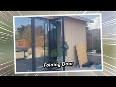 2mm Aluminium Double Glazed Premium Weatherproof Sliding Glass Doors 2.1m Height