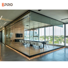 Meeting Room Restaurant Smart Glass Partition Wall Aluminum Interior Divider 8mm