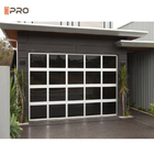Modern Smart Aluminum Garage Door 8x7 Glass Industrial Sectional Garage Doors