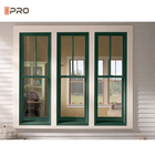 Air Proof Aluminum Sash Windows Triple Glass Double Hung Window For Home