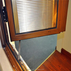 Customize Aluminum Casement Windows House Window Grill Swing Open Style