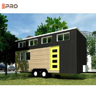 Modern Design House On Wheels Prefab Container Office Light Steel Structure Tiny House