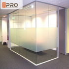 Soundproof Modern Office Partitions With Aluminum Alloy And Glass Door Material