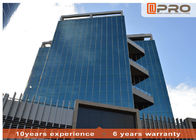 Unbreakbale Exterior Curtain Wall , Safety Customized Full Glass Curtain Wall