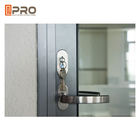 Aluminium Exterior Bi Fold Sliding Doors Foldable Glass Doors ISO Certification folding sliding patio doors