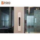 Modern Design Powder Coated Aluminium Sliding Doors For Office Color Optional commercial automatic sliding glass doors