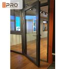 Customized Design Aluminium Hinged Doors For Construction Buildings stainless steel glass door hinge Door hinge black