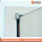 Bedroom MDF Interior Doors With Alkali Sand Flat Panel Surface Color Optional
