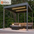 Free Standing Modern Aluminum Pergola Withstand Severe Climatic Changes