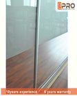 Frosted Glass Modern Office Partitions Easy Installation For Commercial