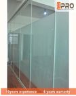 Frosted Glass Modern Office Partitions Easy Installation For Commercial