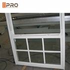 Aluminum Frame Double Glazed Sash Windows For Residential And Commercial