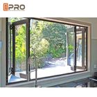 Glass Foldable Aluminum Bifold Windows For Kitchen Energy - Efficient folding window screen window glass folding folding